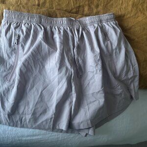 Girlfriend Collective lined workout shorts Lovely Color!! Sz XL *NWOT*